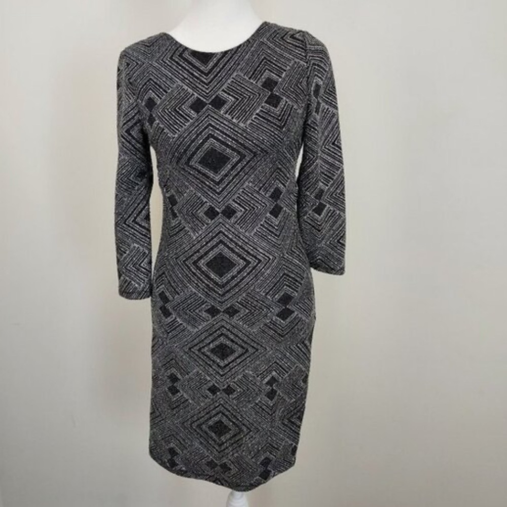 Altar’d State Black and silver glitter  Dress